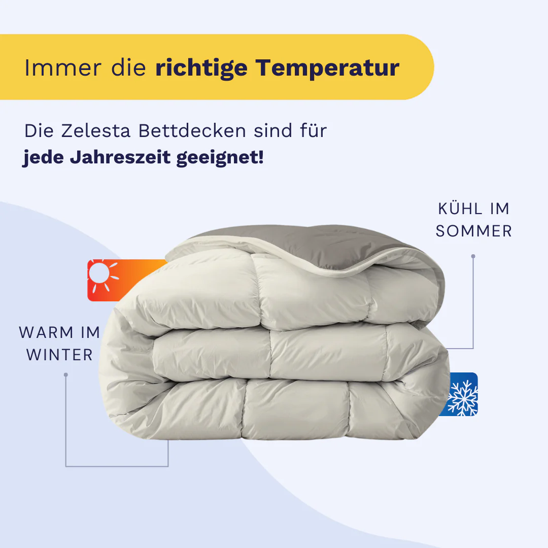 Zelesta Royalbed - Zartes Grau & Creme - Image 5