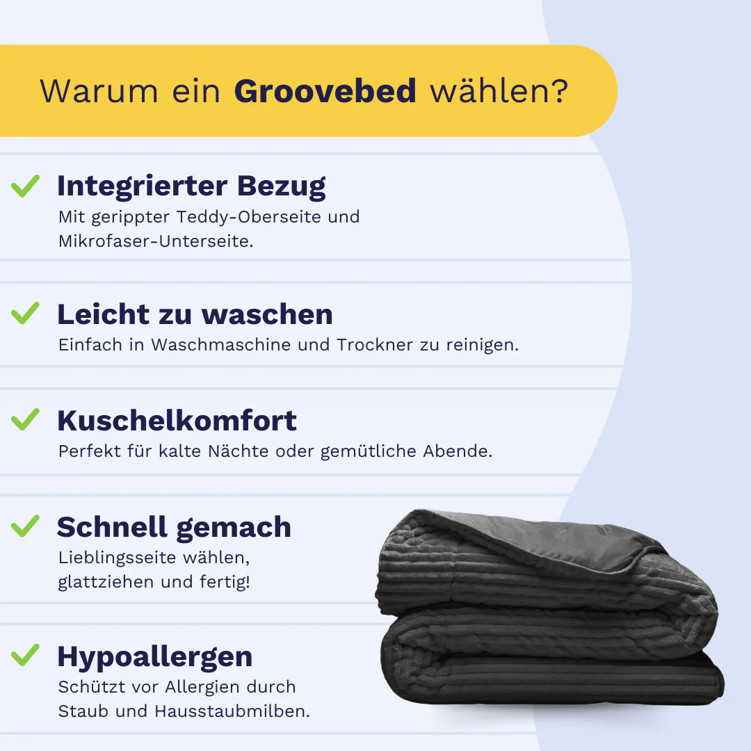 Zelesta Teddy Groovebed - Anthrazit - Image 4
